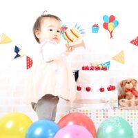 誕生日の赤ちゃん