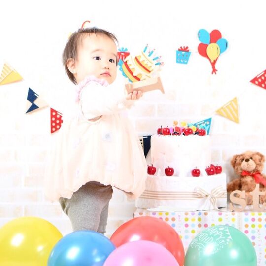 誕生日の赤ちゃん